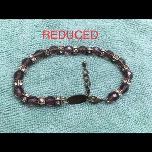 LaVintage Swarovski Czech Glass Beads Bracelet